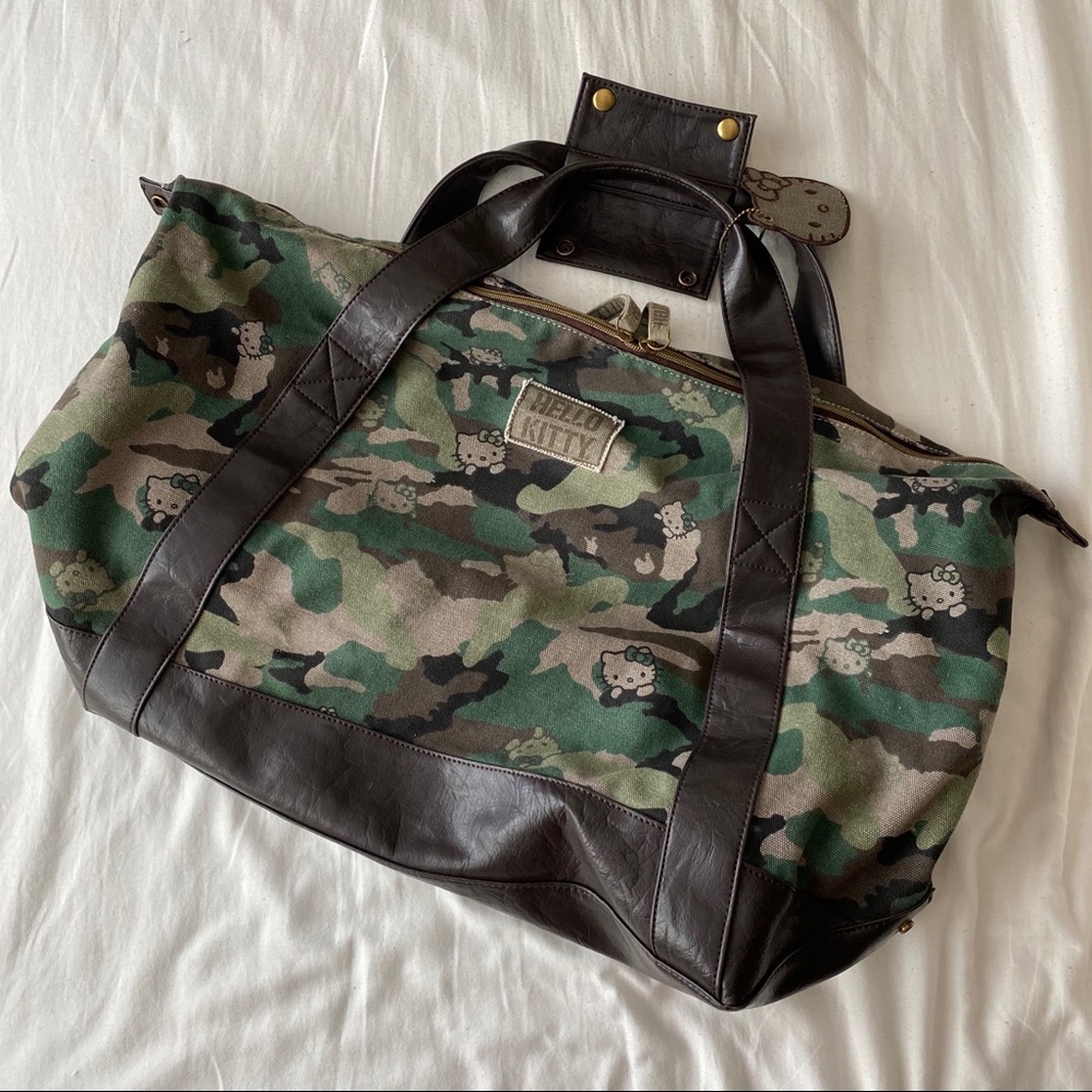 Hello Kitty Camo Travel bag